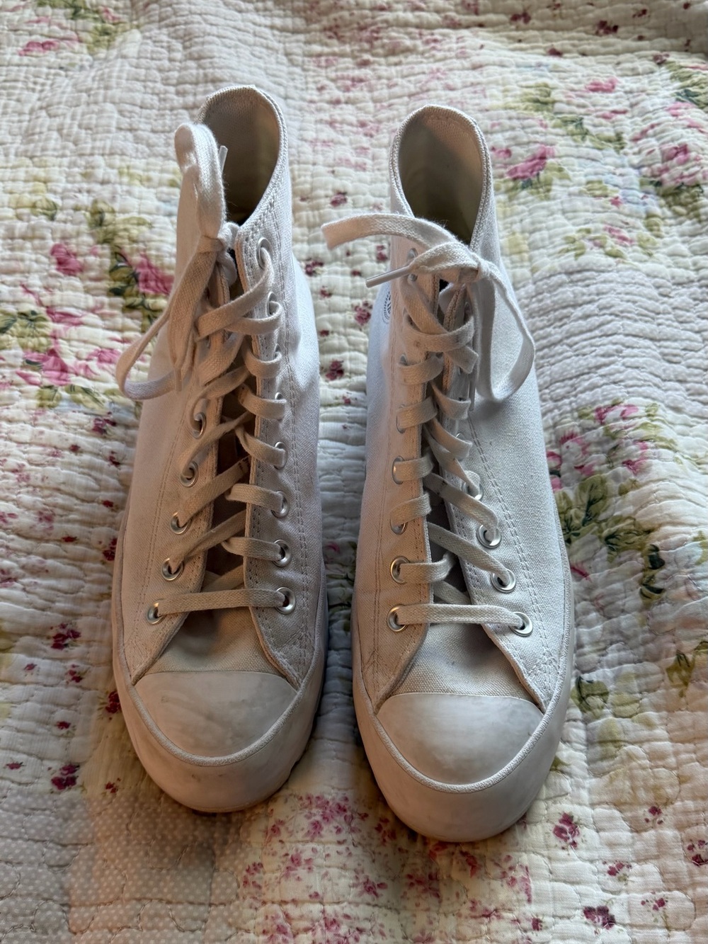 Converse Platform High Tops White - Picture 2 of 2